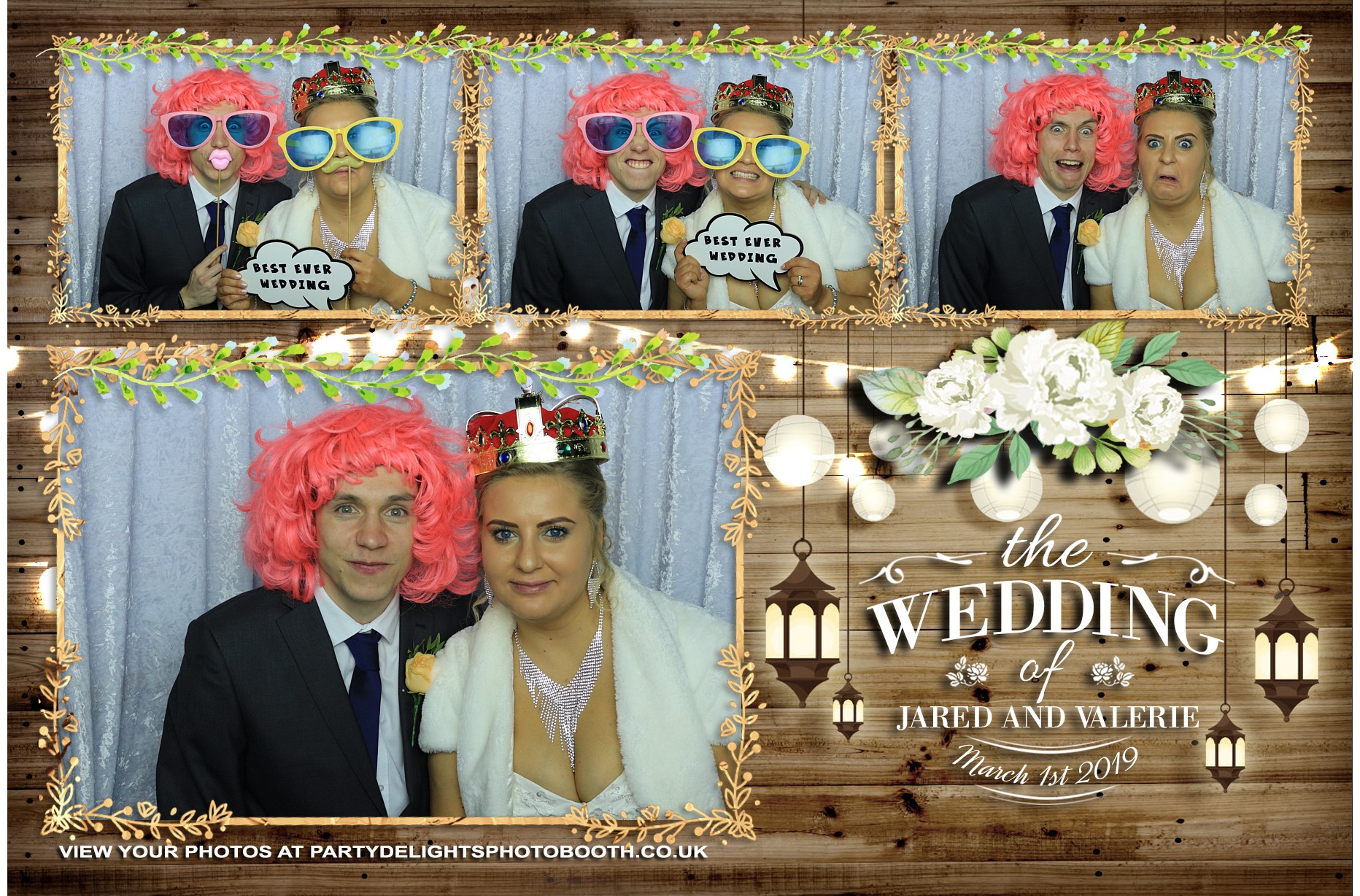 Jared and Valerie’s Wedding - Prints | View more photos from the event at gallery.partydelightsphotobooth.co.uk/u/PartyDelightsPhotoBooth/Jared-and-Valerie’s-Wedding-Prints